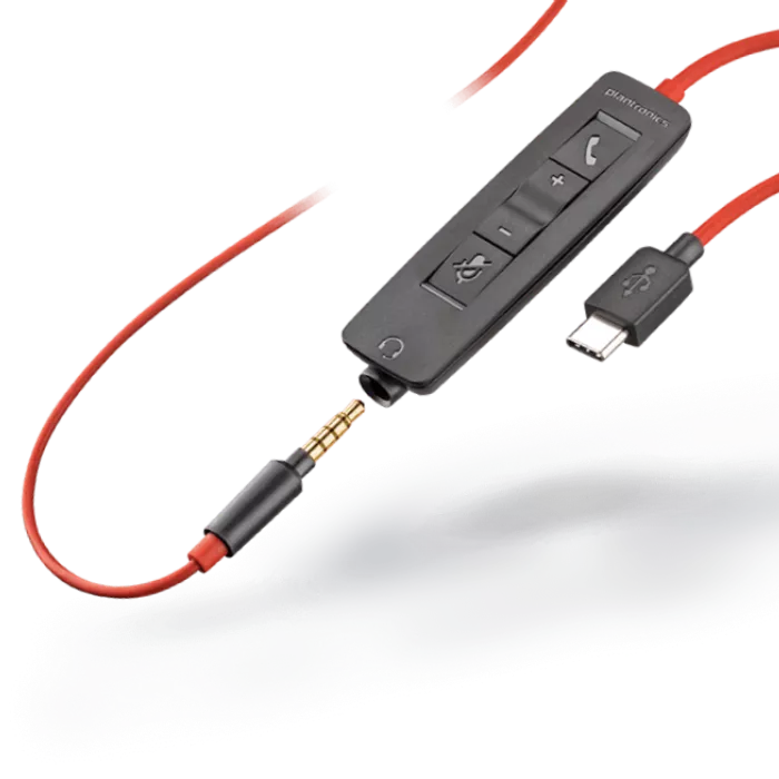 Poly Blackwire C3210 Wired Black Headset Headset Poly