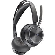 Pol Voyager Focus 2 Microsoft Teams Certified USB-A Headset | 77Y85AA Headset Poly