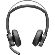 Pol Voyager Focus 2 Microsoft Teams Certified USB-A Headset | 77Y85AA Headset Poly