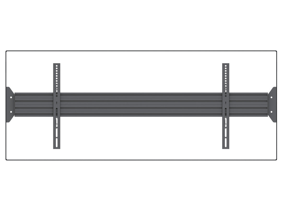 Multibrackets MBWW1U Fixed 32"-75" Pro Series Wall-to-Wall Display Mount For 1 Screen Wall Mount Bracket Multibrackets