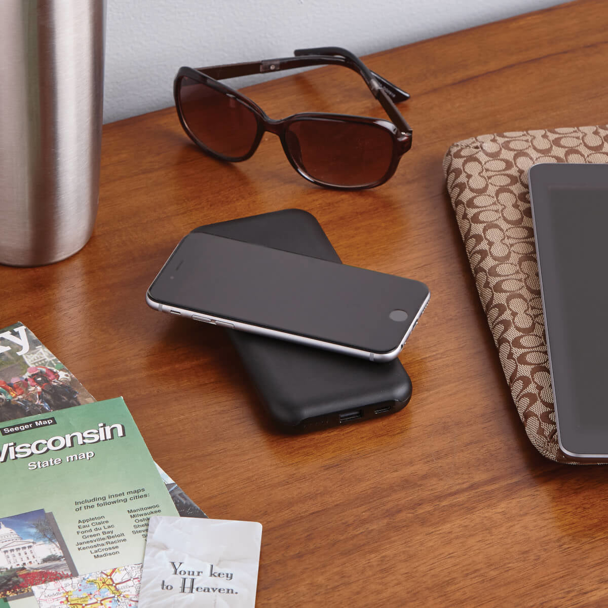 Tripp Lite Portable Wireless Charging Power Bank 10,000 mAh | UPB-10K0-1U1CQ Power & Charging Tripp Lite