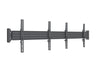 Multibrackets Fixed 32"-75" Pro Series Wall-to-Wall Display Mount For 2 Screens