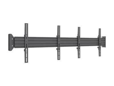 Multibrackets Fixed 32"-75" Pro Series Wall-to-Wall Display Mount For 2 Screens Multibrackets Wall Mount Brackets Multibrackets