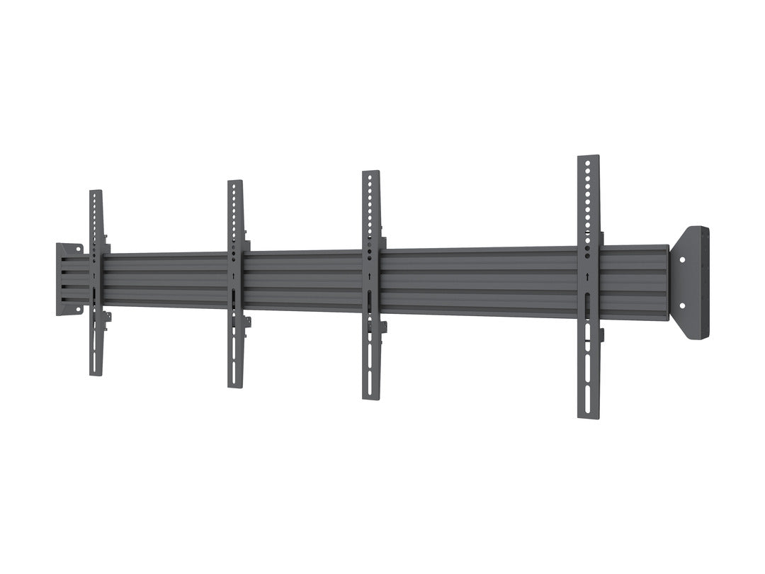 Multibrackets Fixed 32"-75" Pro Series Wall-to-Wall Display Mount For 2 Screens Wall Mount Bracket Multibrackets