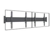 Multibrackets Fixed 32"-75" Pro Series Wall-to-Wall Display Mount For 2 Screens Wall Mount Bracket Multibrackets