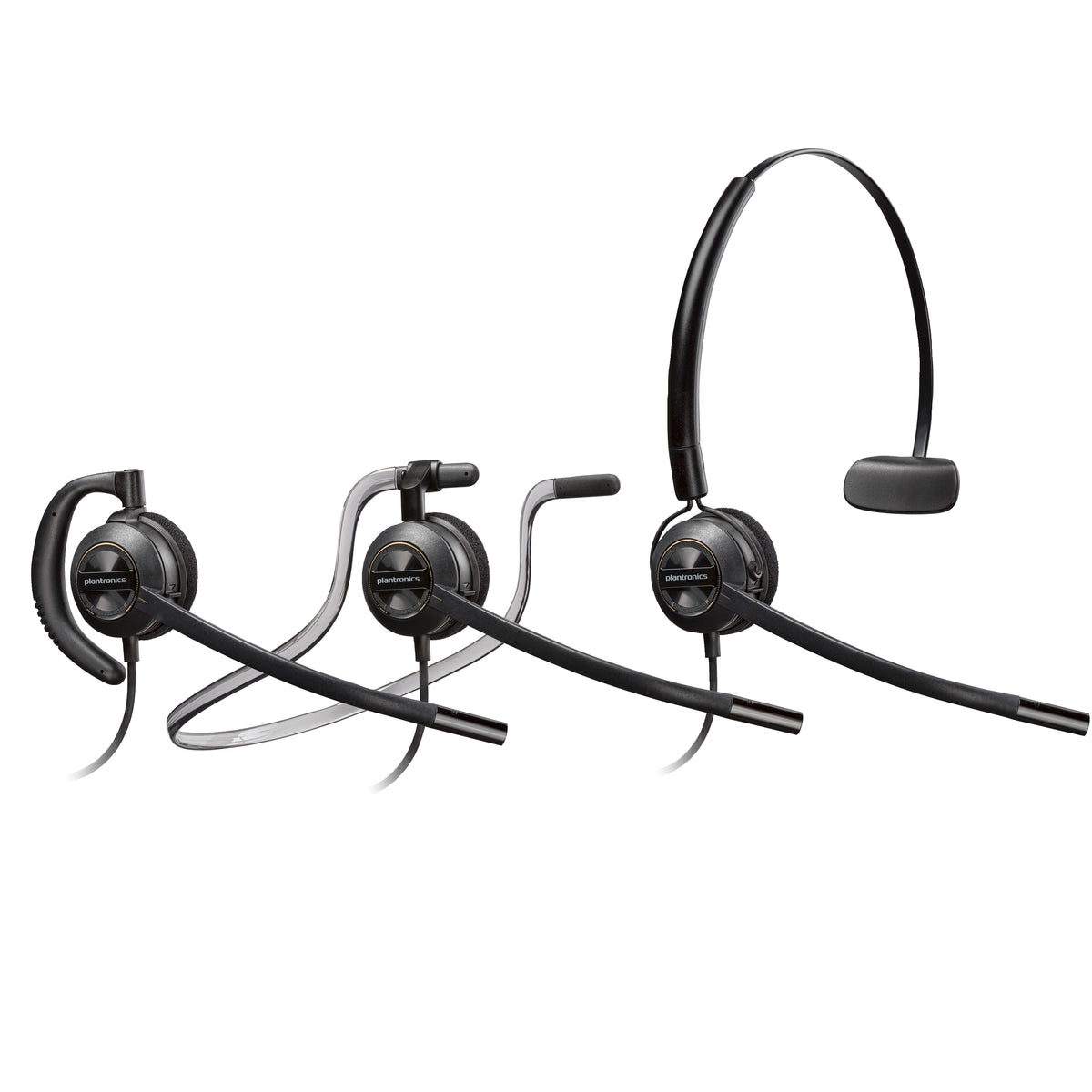Poly EncorePro HW540D Wired Black Headset | 783N7AA Headset Poly