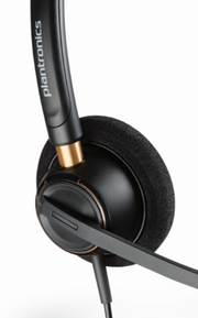 Poly EncorePro 520 Wired Over-the-head Stereo Headset Black | 783P7AA#ABB Headset Poly