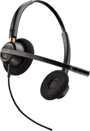 Poly EncorePro 520 Wired Over-the-head Stereo Headset Black | 783P7AA#ABB Headset Poly