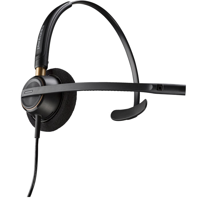 HP Poly EncorePro HW510D Wired On-ear, Over-the-head Mono Headset | 783Q0AA Headset Poly