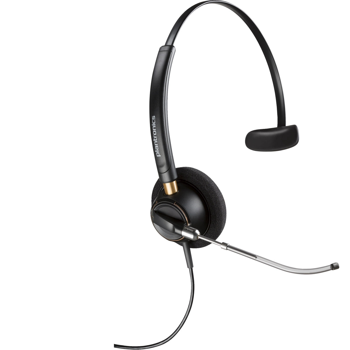 Poly EncorePro 510V Wired Over-the-head Mono Headset Black | 783Q4AA#ABB Headset Poly