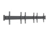 Multibrackets Fixed 32"-75" Pro Series Wall-to-Wall Display Mount For 3 Screen