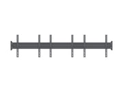 Multibrackets Fixed 32"-75" Pro Series Wall-to-Wall Display Mount For 3 Screen Wall Mount Bracket Multibrackets