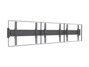Multibrackets Fixed 32"-75" Pro Series Wall-to-Wall Display Mount For 3 Screen Wall Mount Bracket Multibrackets