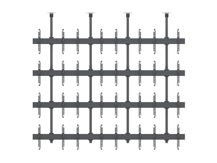 Multibrackets MBC4X4U Adjustable Display Ceiling Mount Pro Ceiling Mount Bracket Multibrackets