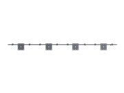 Multibrackets MBC4X4U Adjustable Display Ceiling Mount Pro Ceiling Mount Bracket Multibrackets