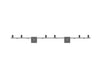 Multibrackets MBC3X1U Display Ceiling Mount Pro Ceiling Mount Bracket Multibrackets