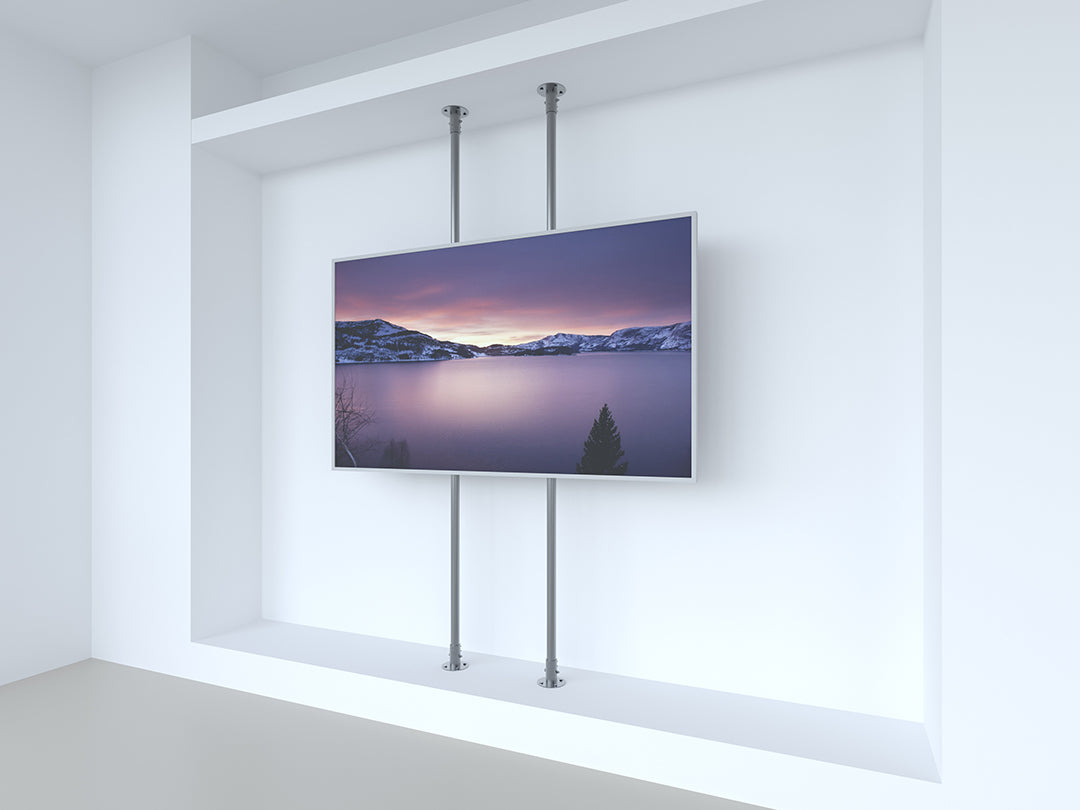 Multibrackets MBFC2P1UHD M Floor to Ceiling Mount Pro - Up to 65"-100" Screen Floor to Ceiling Display Mount Multibrackets