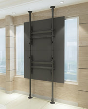 Multibrackets MBFC2P2UHD M Floor to Ceiling Mount Pro - Up to 65"-100" Screen Floor to Ceiling Display Mount Multibrackets
