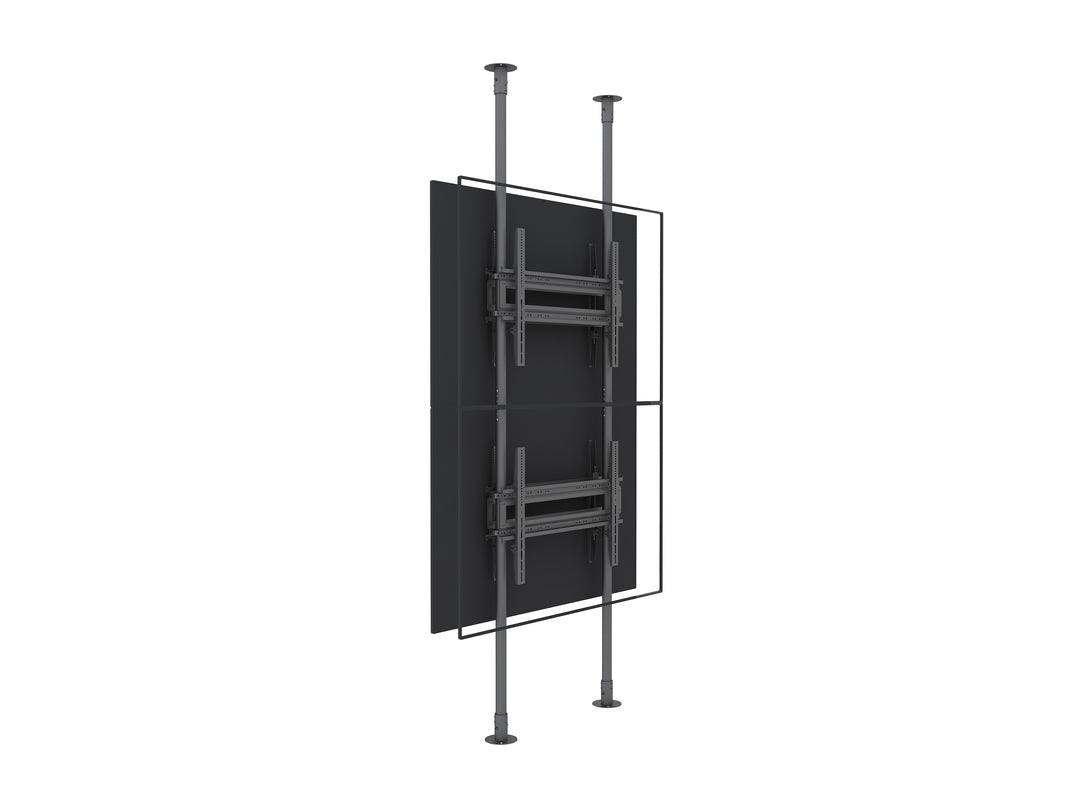 Multibrackets MBFC2P2UHD M Floor to Ceiling Mount Pro - Up to 65"-100" Screen Floor to Ceiling Display Mount Multibrackets