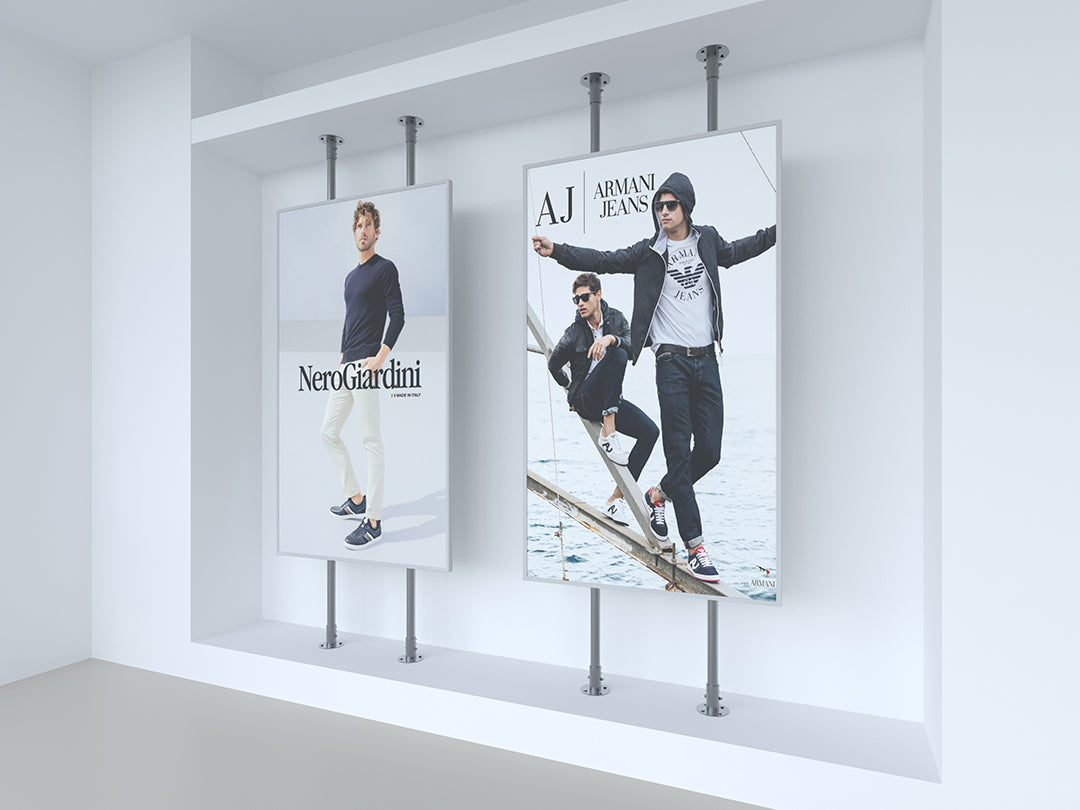 Multibrackets MBFC2P1UPHD M Floor to Ceiling Mount Pro - Up to 65"-100" Screen Floor to Ceiling Display Mount Multibrackets