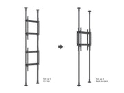Multibrackets MBFC2P2UPHD M Floor to Ceiling Mount Pro - Up to 55"-75" Screen Floor to Ceiling Display Mount Multibrackets