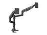 Multibrackets M Deskmount Dual Stacked Pole Monitor Mount for 15"–30" Monitors | 7350022737976