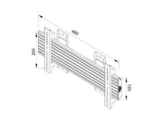 Multibrackets MBSTH1U Fixed M Wallmount Pro - (400x200) Wall Mount Bracket Multibrackets