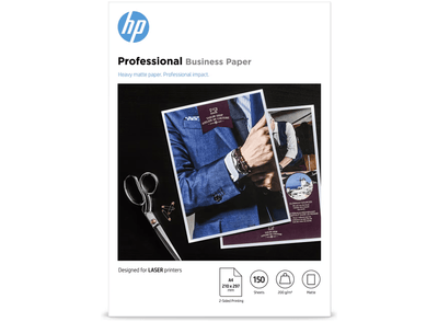 HP Laser Professional Business Paper – A4, Matte, 200gsm Printer Paper | A4 - A3 Paper & Photo Paper HP