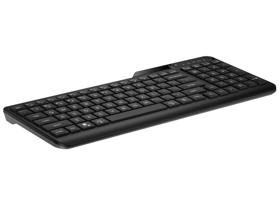 HP 460 Multi-Device Bluetooth Keyboard – Full-Size with Numpad, Black | 7N7B8AA#ABD Keyboard & Mouse HP