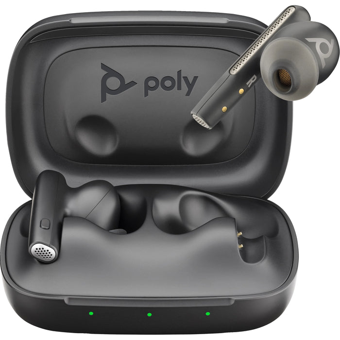 Poly Voyager Free 60 UC True Wireless Earbud Stereo Earset Carbon Black | 7Y8H3AA