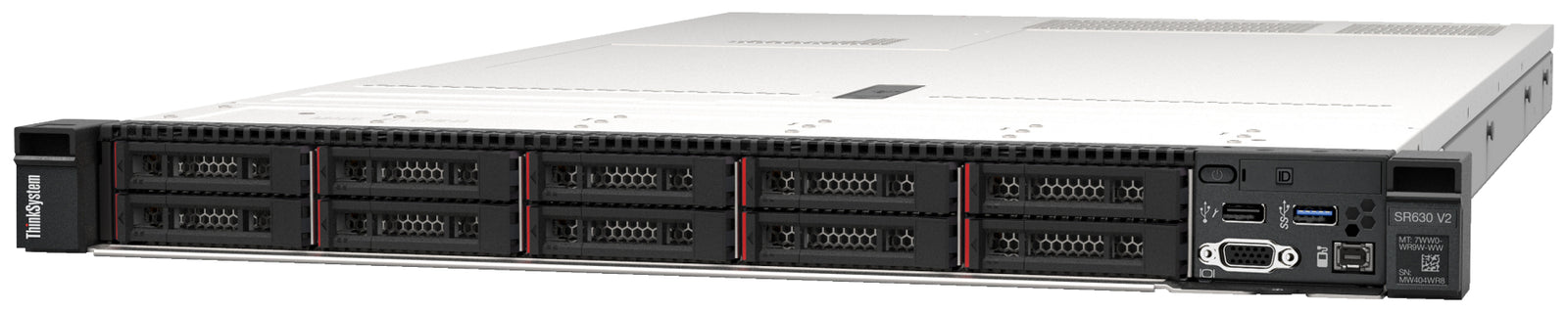 Lenovo ThinkSystem SR630 V2 Rack (1U) Intel Xeon Silver 4310 2.1 GHz 32 GB DDR4-SDRAM 1100 W Server | 7Z71A089EA Server Lenovo