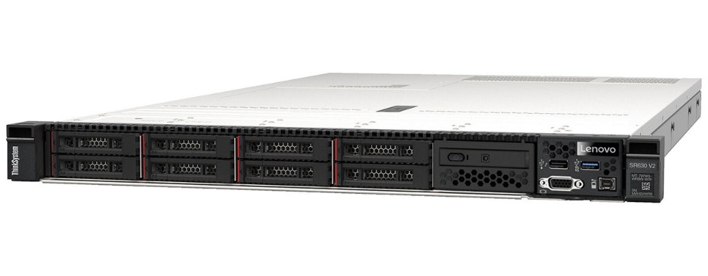 Lenovo ThinkSystem SR630 V2 Rack (1U) Intel Xeon Silver 4314 2.4 GHz 32 GB DDR4-SDRAM 1100 W Server | 7Z71A08AEA Server Lenovo
