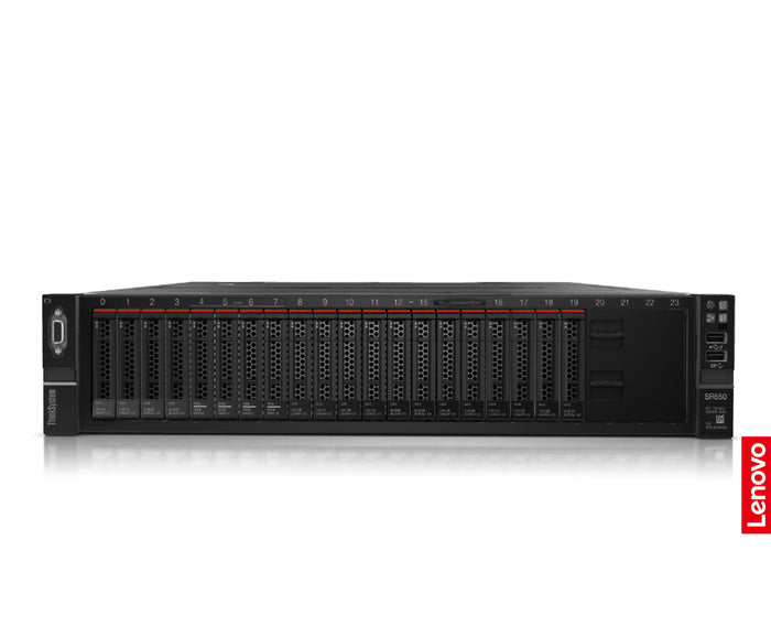 Lenovo ThinkSystem SR650 V2 Rack (2U) Intel Xeon Silver 4310 2.1 GHz 32 GB DDR4-SDRAM 1100 W Server | 7Z73A0AGEA Server Lenovo