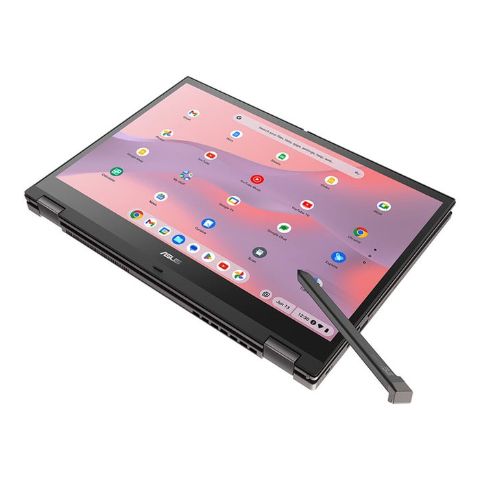 ASUS Chromebook CX34 Flip CB3401FBA-LZ0099 i3-1215U 35.6 cm (14") Touchscreen WUXGA Intel® Core™ i3 8 GB LPDDR4x-SDRAM 256 GB SSD Wi-Fi 6E (802.11ax) ChromeOS Grey