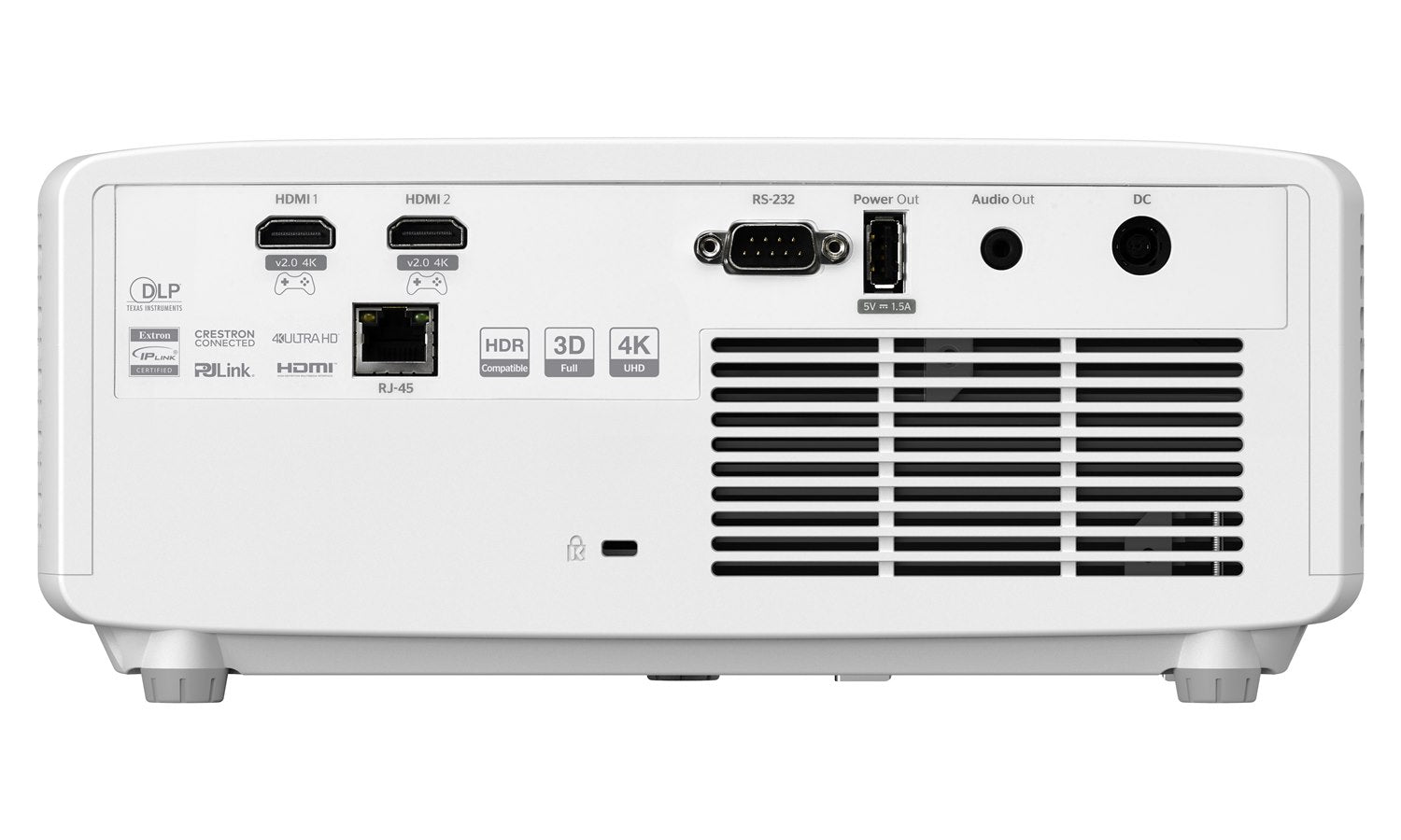 Optoma UHZ66 Eco-friendly 4K Ultra HD Laser Projector - 4000 Lumens Projector Optoma