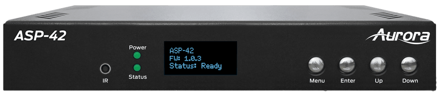 Aurora Multimedia ASP-42 4K60 4x2 HDMI 2.0 Matrix with USB 3.1 Capture Matrix Aurora