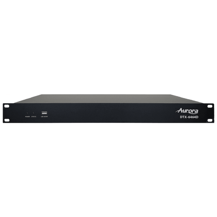 Aurora DTX-6464D 64x64 Dante DSP Aggregator Audio Processor Aurora