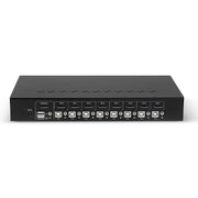 Lindy 8 Port DisplayPort 1.2, USB 2.0 & Audio KVM Switch | 39540 Switches Lindy