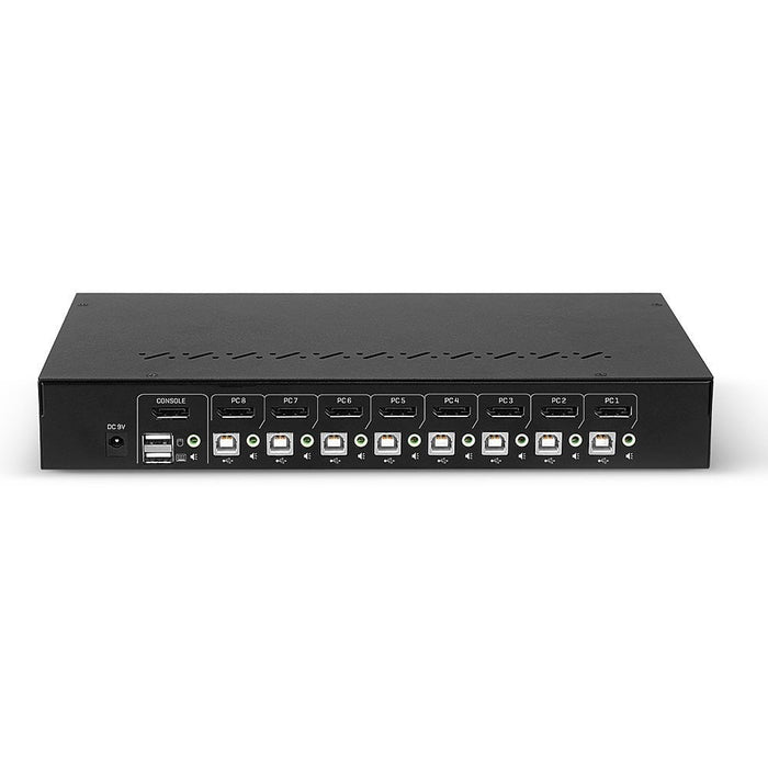 Lindy 8 Port DisplayPort 1.2, USB 2.0 & Audio KVM Switch | 39540