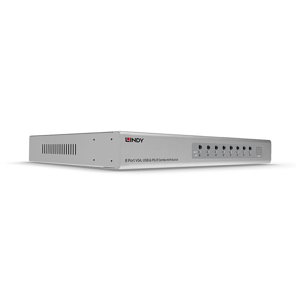 Lindy 8 Port VGA & USB Combo KVM Switch - 39526 Switches Lindy