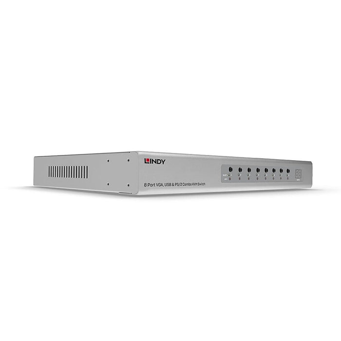 Lindy 8 Port VGA & USB Combo KVM Switch - 39526 Switches Lindy