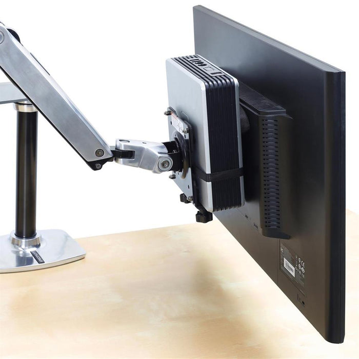 Ergotron Desk-Mounted CPU Holder Black - 80-107-200 Mounting Kit Ergotron