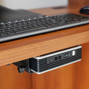 Ergotron Desk-Mounted CPU Holder Black - 80-107-200 Mounting Kit Ergotron