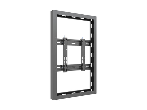 Multibrackets M Pro Series Enclosure 32" Wall Slim Small Black Signage Display Enclosures Multibrackets