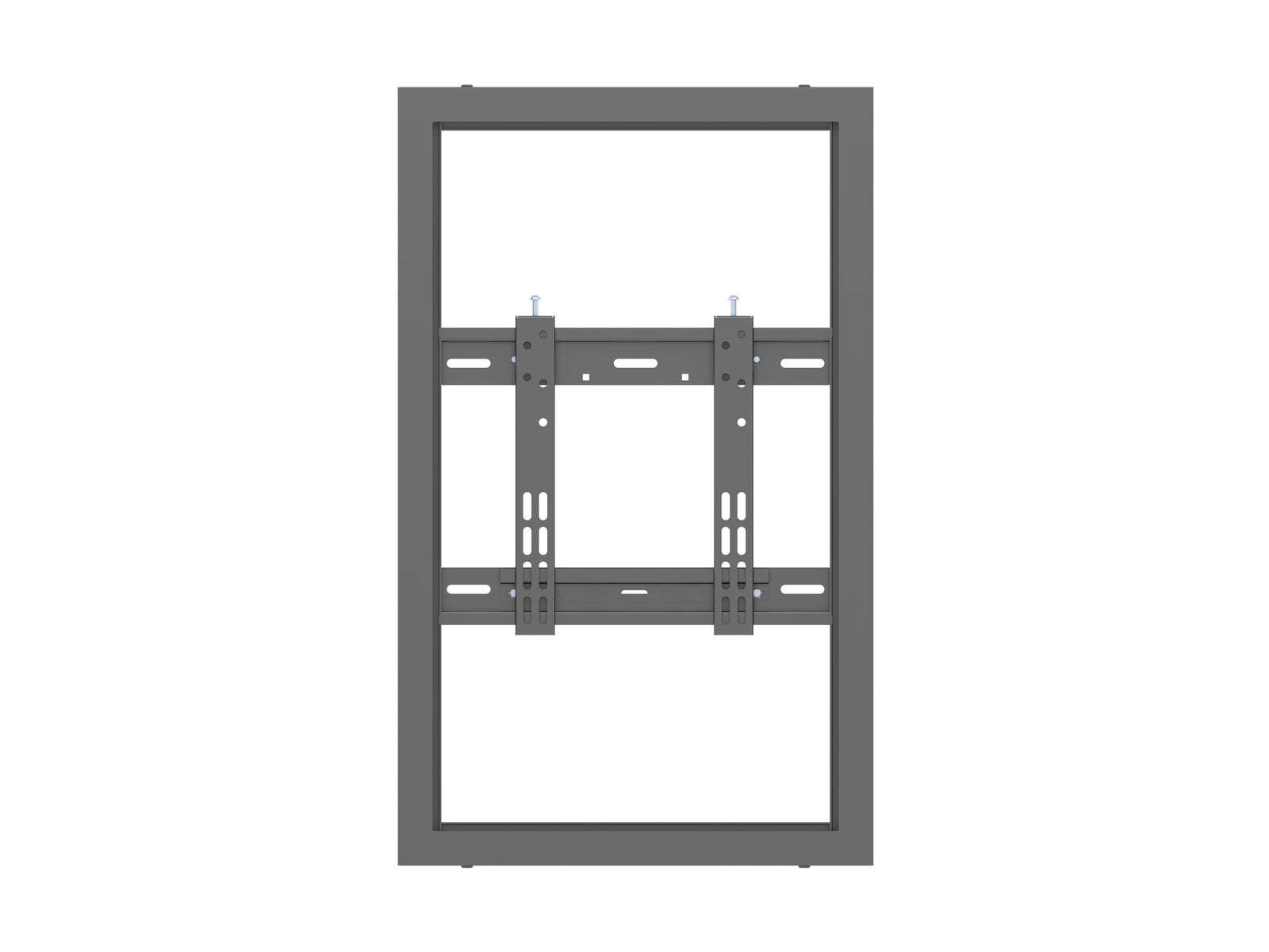 Multibrackets M Pro Series Enclosure 32" Wall Slim Small Black Signage Display Enclosures Multibrackets