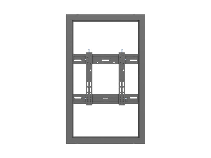 Multibrackets M Pro Series Enclosure 32" Wall Slim Small Black Signage Display Enclosures Multibrackets