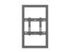 Multibrackets M Pro Series Enclosure 32" Wall Slim Small Black Signage Display Enclosures Multibrackets