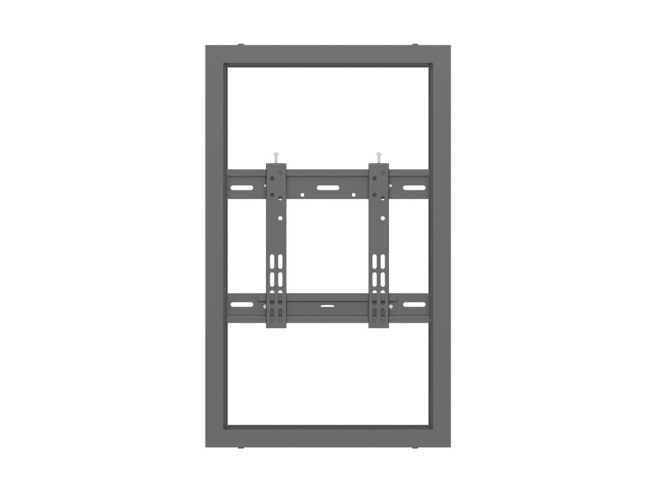 Multibrackets M Pro Series Enclosure 32" Wall Slim Small Black Signage Display Enclosures Multibrackets
