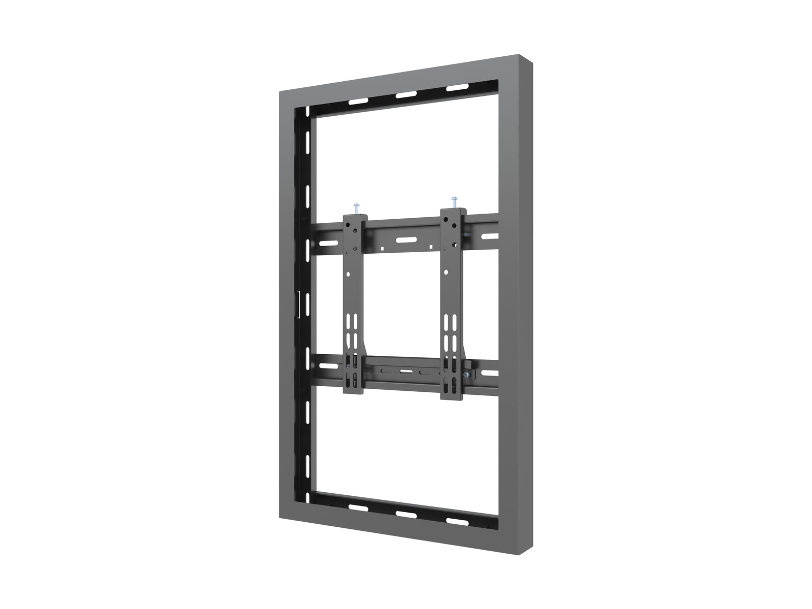 Multibrackets M Pro Series Enclosure 32" Wall Slim Small Black Signage Display Enclosures Multibrackets