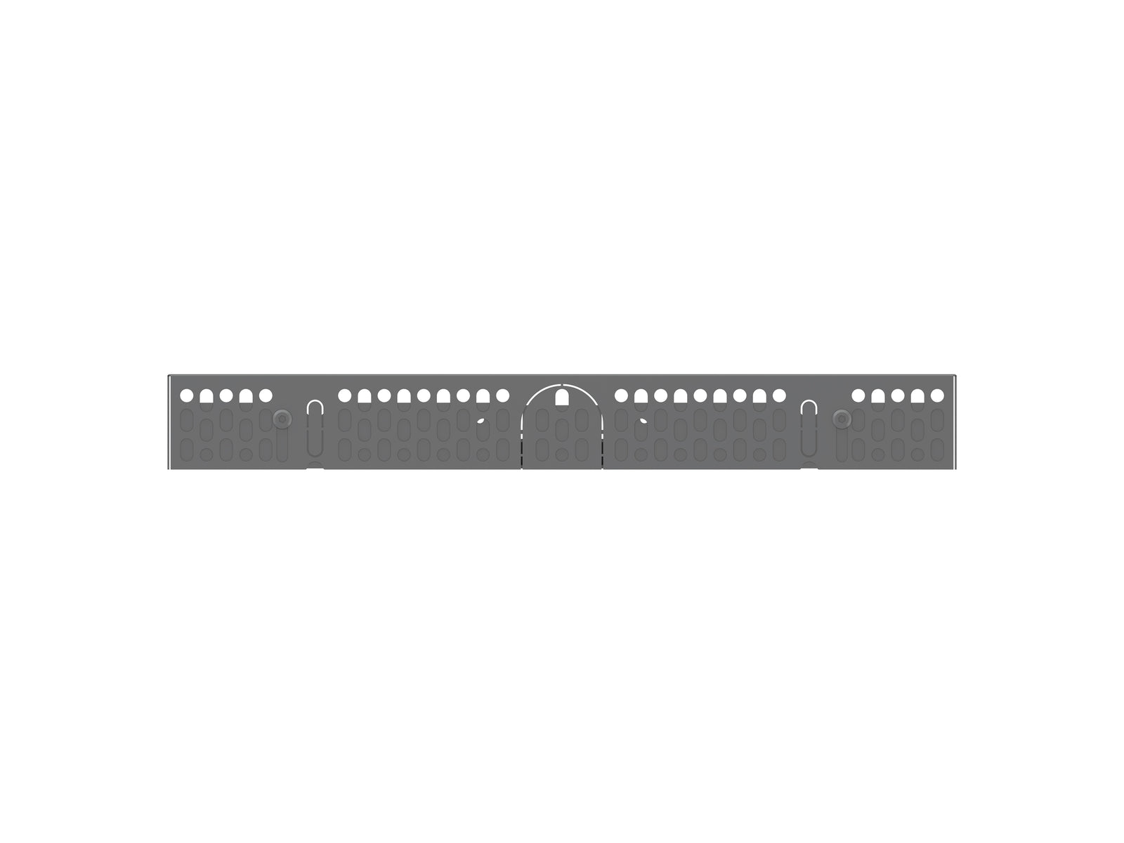 Multibrackets M Pro Series Enclosure 32" Wall Slim Small Black Signage Display Enclosures Multibrackets